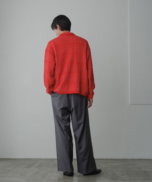 ADAM ET ROPE'（アダムエロペ）の「《新色》【WEB限定】2タック ワイドルーズ ドカンパンツ / シーズンレス / スラックス / ユニセックス（スラックス・メンズ・ブラウン/グレー/ブラック・S/M/L）」の7枚目の写真