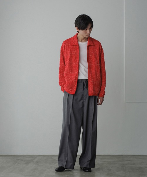 ADAM ET ROPE'（アダムエロペ）の「《新色》【WEB限定】2タック ワイドルーズ ドカンパンツ / シーズンレス / スラックス / ユニセックス（スラックス・メンズ・ブラウン/グレー/ブラック・S/M/L）」の8枚目の写真