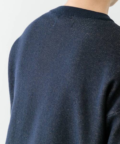 ITEMS URBANRESEARCH(アイテムズ アーバンリサーチ)の「Teddy Bear クルーネックサマーニット(ニット/セーター・メンズ・ベージュ/ネイビー/グリーン・MEDIUM/LARGE)」の13枚目の写真