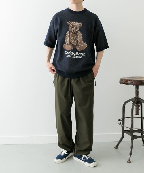 セール】Teddy Bear クルーネックサマーニット（ニット/セーター