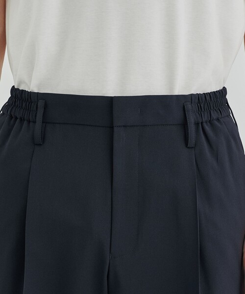 UNITED TOKYO（ユナイテッドトウキョウ）の「【完売間近！】(EC限定）COMFORT FUNCTION ワイドパンツ（スラックス・メンズ・ブラウン/ダークグレー/グレイッシュベージュ/ネイビー・2/3/1）」の18枚目の写真