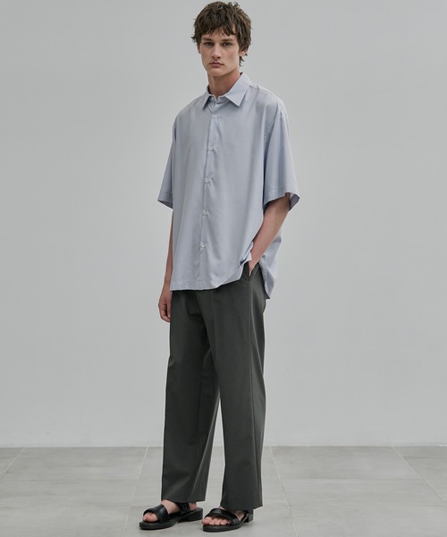 UNITED TOKYO（ユナイテッドトウキョウ）の「【完売間近！】(EC限定）COMFORT FUNCTION ワイドパンツ（スラックス・メンズ・ブラウン/ダークグレー/グレイッシュベージュ/ネイビー・2/3/1）」の15枚目の写真