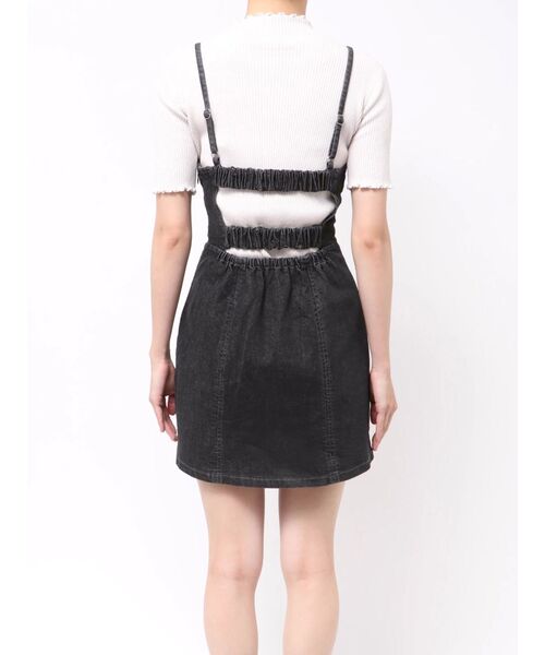 EATME（イートミー）の「デニムジャンスカ（ワンピース・レディース・ブルー/ライトブルー/ブラック・FREE）」の18枚目の写真