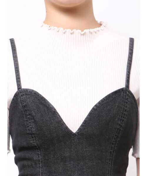 EATME（イートミー）の「デニムジャンスカ（ワンピース・レディース・ブルー/ライトブルー/ブラック・FREE）」の19枚目の写真