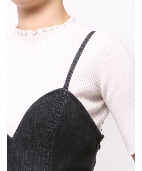 EATME（イートミー）の「デニムジャンスカ（ワンピース・レディース・ブルー/ライトブルー/ブラック・FREE）」の20枚目の写真