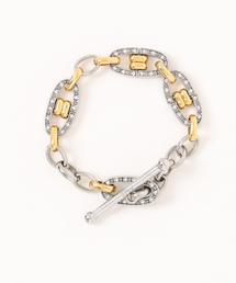 qualite | 【ADER.bijoux】mix チェーンブレス(ネックレス)