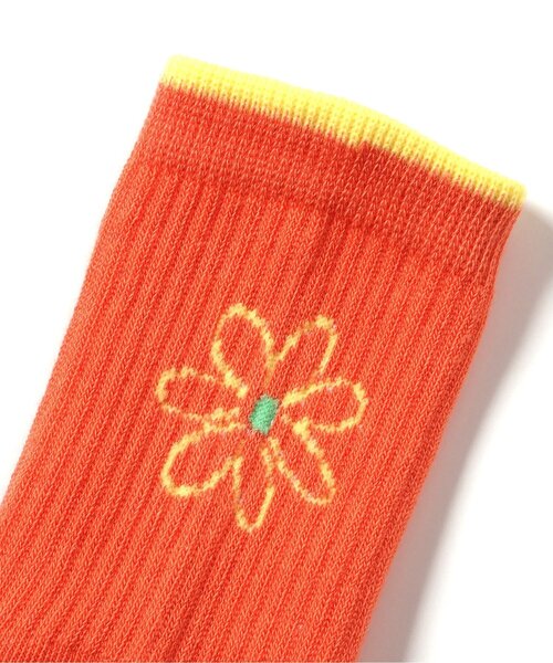 BREEZE（ブリーズ）の「GIRLSロゴカラバリソックス（ソックス/靴下・キッズ・オレンジ/ピンク/ブラック・15 /18/21）」の7枚目の写真
