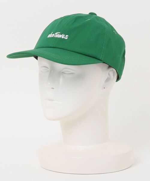 WILD THINGS（ワイルドシングス）の「【63】【WILD THINGS】Cotton LOGO CAP（キャップ・メンズ・グリーン系その他/グリーン/ブラウン/ブルー/ブラック/ネイビー・FREE）」の3枚目の写真