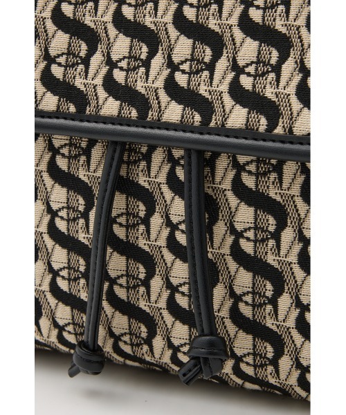 SLY(スライ)の「MONOGRAM JQ BACKPACK モノグラム ジャガード バックパック(バックパック/リュック・レディース・ブラック系その他2・FREE)」の8枚目の写真