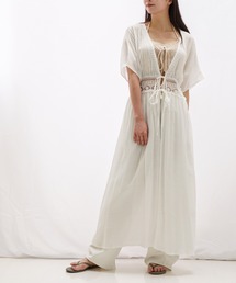 gossip！ロサンゼルス（ゴシップロサンゼルス）の「クロシェリゾートマキシワンピース（ワンピース）」