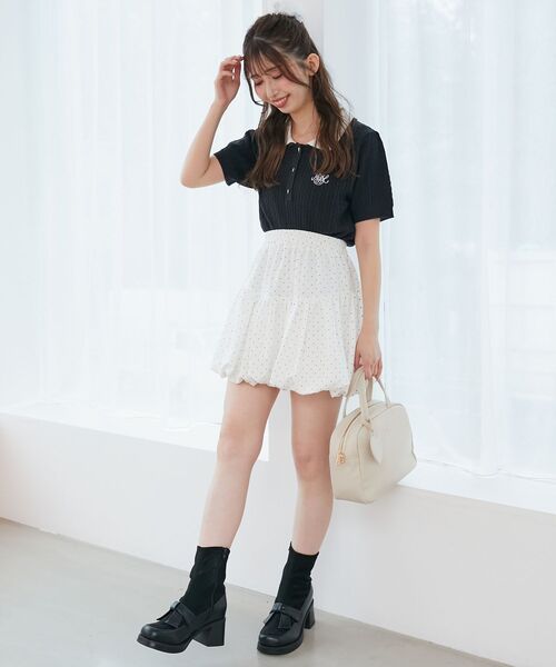 MAJESTIC LEGON（マジェスティックレゴン）の「リボンローファーコンビブーツ（ブーツ・レディース・ブラウン/ブラック・SMALL/MEDIUM/LARGE/X-LARGE）」の4枚目の写真