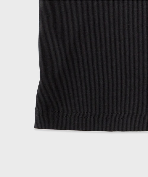 LE CIEL BLEU(ルシェルブルー)の「LE CIEL BLEU/ルシェルブルー Color Trimmed Tank Top タンクタップ(タンクトップ・レディース・ホワイト/ブラック・36)」の5枚目の写真
