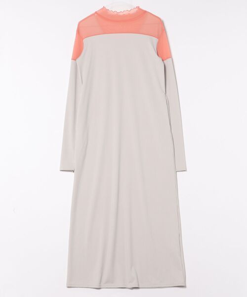TITE IN THE STORE(ティテ インザ ストア)の「【前後2WAY】メッシュ切替ワンピース(ワンピース・レディース・ネイビー/グリーン/オフホワイト・38)」の22枚目の写真