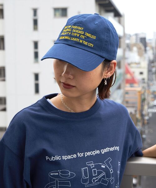 FFEIN（フェイン）の「【FFEIN(フェイン)】英字メッセージ刺繍キャップ / 刺繍 深めキャップ（キャップ・メンズ・レッド/ベージュ/ネイビー/ブラック・FREE）」の14枚目の写真