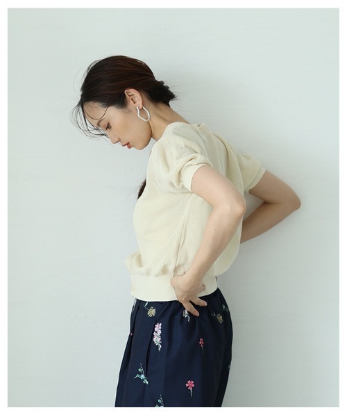 Sawa a la mode（サワアラモード）の「サマーニットカーディガン（カーディガン/ボレロ・レディース・イエロー/ピンク/グレー/ブルー・FREE）」の21枚目の写真