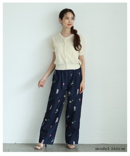 Sawa a la mode（サワアラモード）の「サマーニットカーディガン（カーディガン/ボレロ・レディース・イエロー/ピンク/グレー/ブルー・FREE）」の20枚目の写真