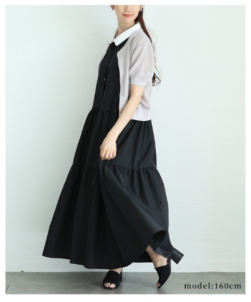 Sawa a la mode（サワアラモード）の「サマーニットカーディガン（カーディガン/ボレロ・レディース・イエロー/ピンク/グレー/ブルー・FREE）」の11枚目の写真