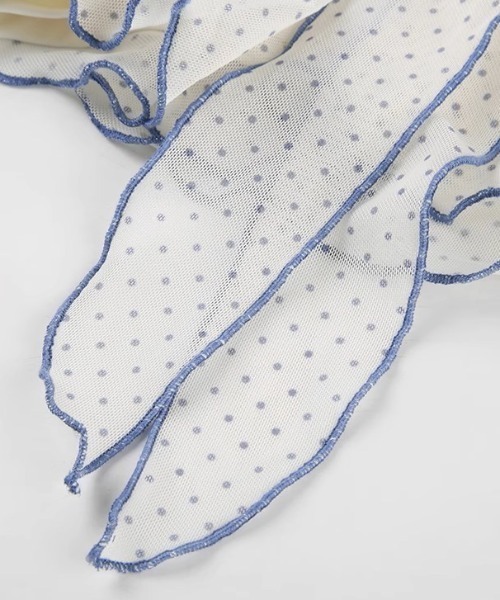 .KOM（ドットコム）の「A'GEM/9 × .kom 『.KOM/ドットケーオーエム』ドットレースミニスカート（スカート・レディース・ブラック/ホワイト・M）」の22枚目の写真