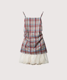 LA POMME petitワンピース LA POMME petit ワンピース French Square Collar One Piece
