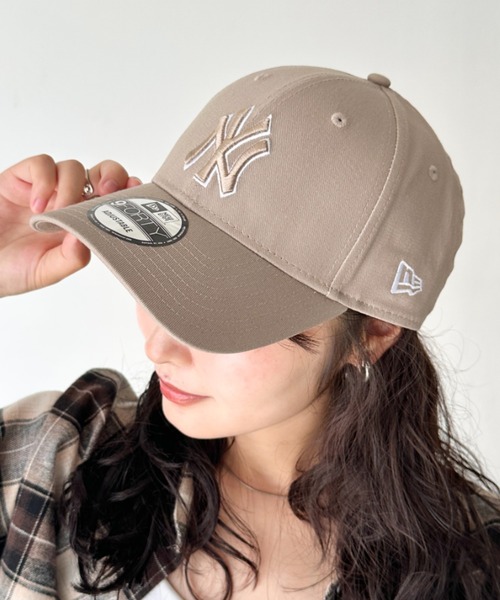 NEW ERA（ニューエラ）の「NEW ERA(ニューエラ)/MLB OUTLINE 9FORTY/ベースボール ロゴキャップ アウトライン ニューヨークヤンキース（キャップ・レディース・ネイビー/ベージュ/ホワイト/グレー/カーキ・FREE）」の3枚目の写真