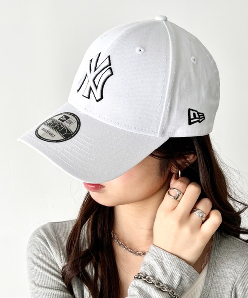 セール】NEW ERA(ニューエラ)/MLB OUTLINE 9FORTY/ベースボール ロゴ