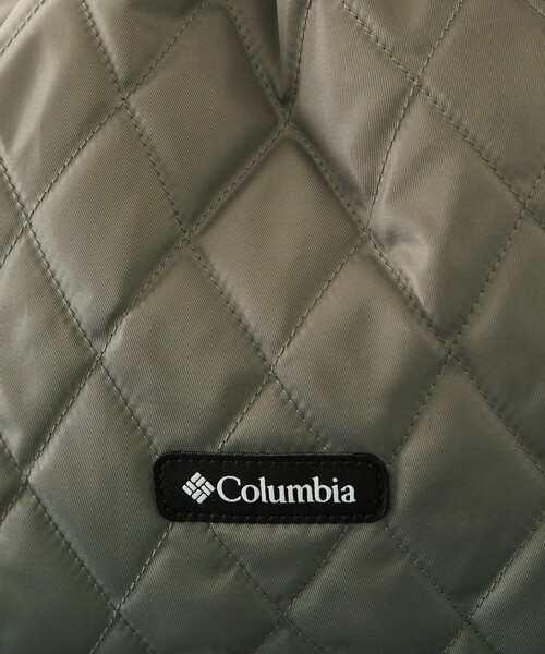 FREAK'S STORE（フリークスストア）の「限定展開 Columbia × FREAK'S STORE/コロンビア 別注 キルティング ハンド 巾着 バッグ（ハンドバッグ・レディース・ベージュ/ブラック/オリーブ・ONE SIZE）」の14枚目の写真