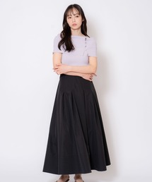 ステッチタフタスカート