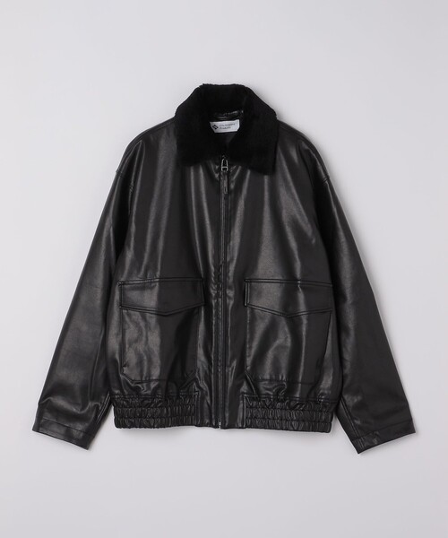 City Ambient Products（シティアンビエントプロダクツ）の「City Ambient Products: フライト ジャケット（ブルゾン・メンズ・ブラック/ブラウン・SMALL/MEDIUM/LARGE）」の14枚目の写真