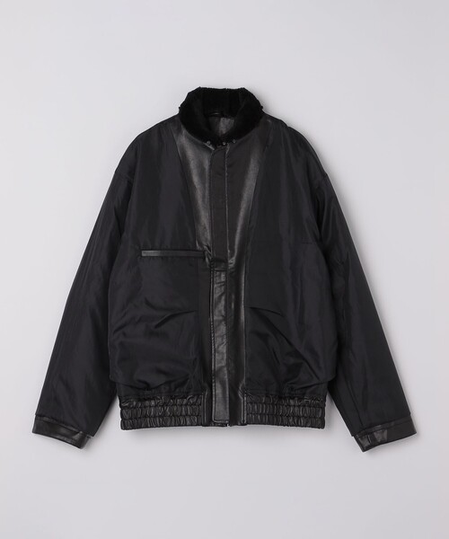 City Ambient Products（シティアンビエントプロダクツ）の「City Ambient Products: フライト ジャケット（ブルゾン・メンズ・ブラック/ブラウン・SMALL/MEDIUM/LARGE）」の3枚目の写真