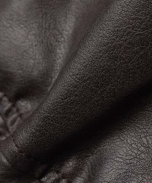 City Ambient Products（シティアンビエントプロダクツ）の「City Ambient Products: フライト ジャケット（ブルゾン・メンズ・ブラック/ブラウン・SMALL/MEDIUM/LARGE）」の7枚目の写真