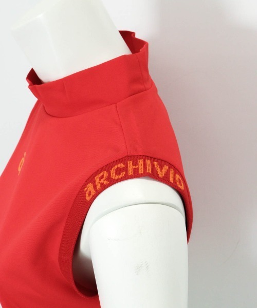 archivio(アルチビオ)の「<LADIES>裾フリルUV速乾ノースリプルオーバー(タンクトップ・レディース・ホワイト/ブラック/オレンジ・L/S/M)」の17枚目の写真