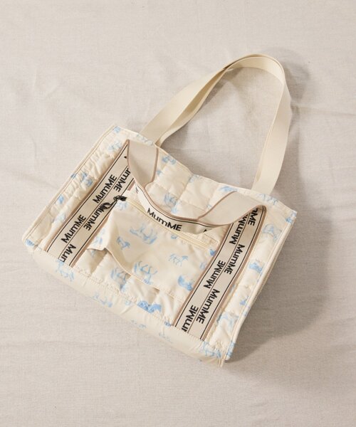 CIAOPANIC TYPY（チャオパニックティピー）の「【Qinn×MumME】ジャガードテープマルチウェイBAG（トートバッグ・レディース・アイボリー/ブラウン/イエロー・ONE SIZE）」の22枚目の写真