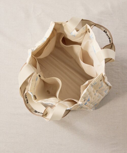 CIAOPANIC TYPY（チャオパニックティピー）の「【Qinn×MumME】ジャガードテープマルチウェイBAG（トートバッグ・レディース・アイボリー/ブラウン/イエロー・ONE SIZE）」の21枚目の写真