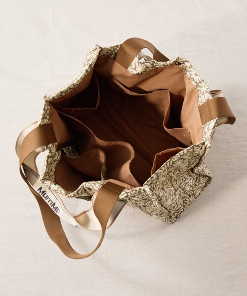 CIAOPANIC TYPY（チャオパニックティピー）の「【Qinn×MumME】ジャガードテープマルチウェイBAG（トートバッグ・レディース・アイボリー/ブラウン/イエロー・ONE SIZE）」の15枚目の写真