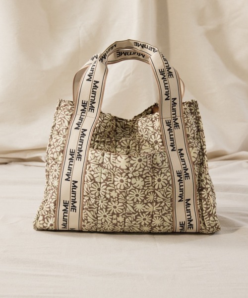 Qinn×MumME】ジャガードテープマルチウェイBAG（トートバッグ