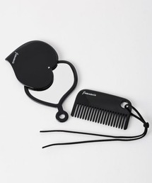 JEANASIS（ジーナシス）の「ハートミラー&クシSET/577849（手鏡/メイクミラー）」