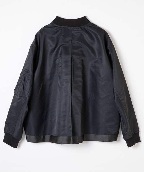 ever closet(エバークローゼット)の「撥水 MA-1 ブルゾン(ブルゾン・レディース・ブラック/カーキ・F)」の12枚目の写真