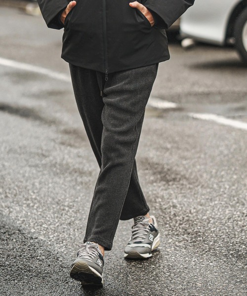 CAMBIO(カンビオ)の「mp14015- Waffle Jogger Pants ジョガーパンツ(CAM25AW-024)(その他パンツ・メンズ・カーキ/ブラック/ミックスグレー・S/M/L)」の10枚目の写真