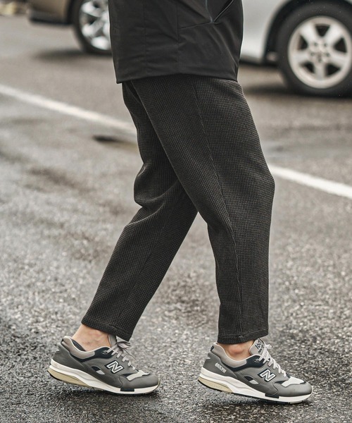 CAMBIO(カンビオ)の「mp14015- Waffle Jogger Pants ジョガーパンツ(CAM25AW-024)(その他パンツ・メンズ・カーキ/ブラック/ミックスグレー・S/M/L)」の11枚目の写真