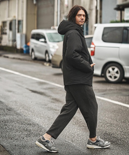 CAMBIO(カンビオ)の「mp14015- Waffle Jogger Pants ジョガーパンツ(CAM25AW-024)(その他パンツ・メンズ・カーキ/ブラック/ミックスグレー・S/M/L)」の14枚目の写真