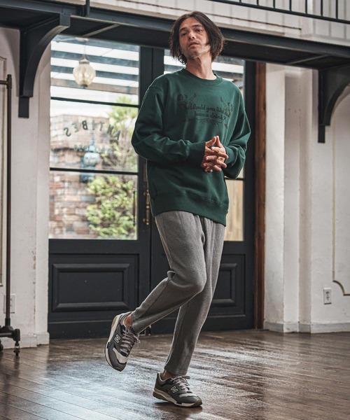 CAMBIO(カンビオ)の「mp14015- Waffle Jogger Pants ジョガーパンツ(CAM25AW-024)(その他パンツ・メンズ・カーキ/ブラック/ミックスグレー・S/M/L)」の19枚目の写真