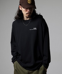 BF2 select ワイドシルエット ワンポイント刺繍ロングスリーブT