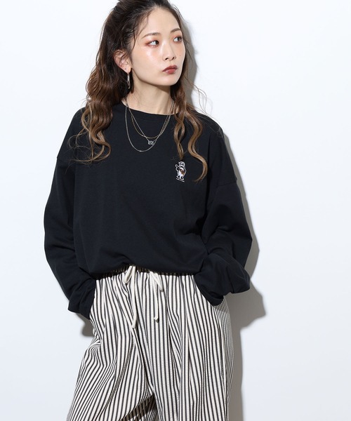 FUNALIVE(ファンアライブ)の「BF2 select ワイドシルエット ワンポイント刺繍ロングスリーブT(Tシャツ/カットソー・メンズ・その他8/その他10/その他13/その他19/その他22/その他24/その他31/その他33/その他1/その他3/その他5/その他11/その他/その他6/その他14/その他15/その他16/その他17/その他18/その他25/その他27/その他28/その他29/その他4/その他7/その他9/その他12/その他20/その他21/その他23/その他32/その他2/その他26/その他35/その他34/その他30・M/L/LL)」の18枚目の写真