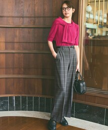 ANY SIS（エニィスィス）の「ビューティサーモ2WAYストレッチ ワイドパンツ（その他パンツ）」