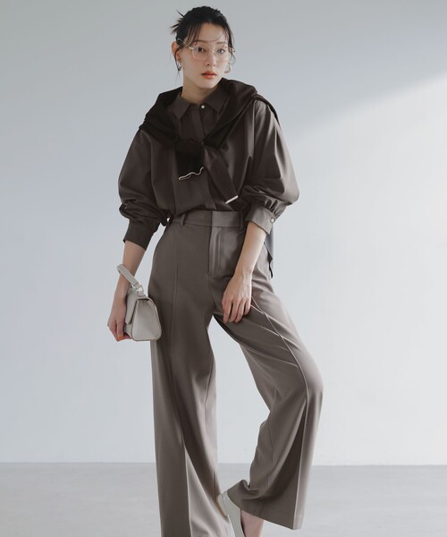 ビューティサーモ2WAYストレッチ ワイドパンツ（その他パンツ）｜ANY