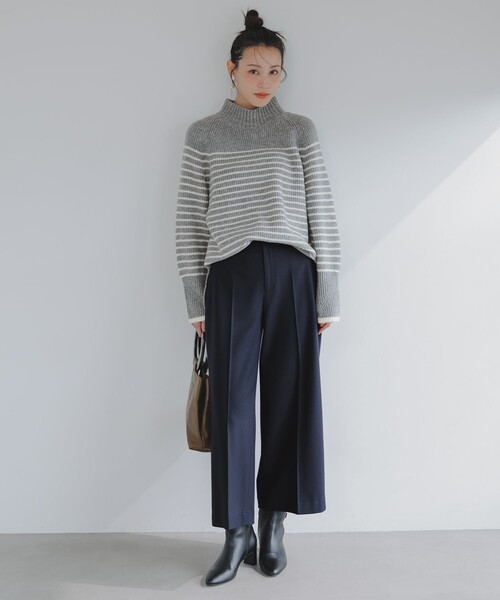 A＊Taka　any sis ビューティサーモ2WAY ANY SIS(エニィスィス)のビューティサーモ2WAYストレッチ ワイドパンツ