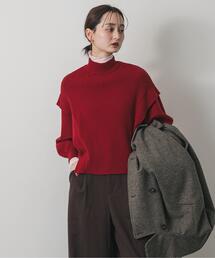 SENSE OF PLACE by URBAN RESEARCH | 『一部WEB限定カラー』ストレッチショルダータックセーター(ニット/セーター)