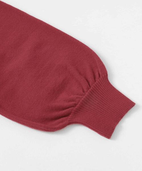 SENSE OF PLACE by URBAN RESEARCH(センスオブプレイスバイアーバンリサーチ)の「『一部WEB限定カラー』ストレッチショルダータックセーター(ニット/セーター・レディース・ブラック/オフホワイト/グレー/モカ/イエロー/レッド/ブルー・ONE)」の10枚目の写真