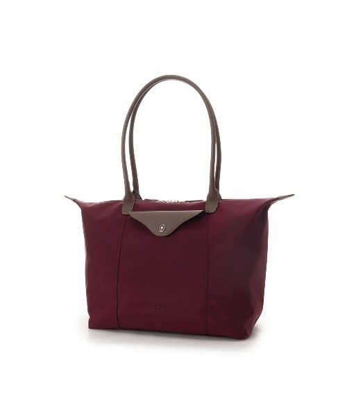 Samantha Thavasa（サマンサタバサ）の「ナイロン×スプリットレザー カジュアルトートバッグ（トートバッグ・レディース・ブラック/ベージュ/ネイビー/ワインレッド・FREE）」の17枚目の写真