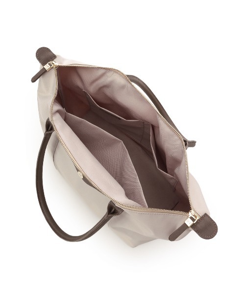 Samantha Thavasa（サマンサタバサ）の「ナイロン×スプリットレザー カジュアルトートバッグ（トートバッグ・レディース・ブラック/ベージュ/ネイビー/ワインレッド・FREE）」の21枚目の写真